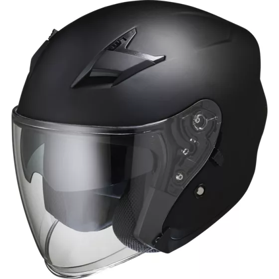 casque jet Ixs 99 1.0 noir mat - degriffbike.ch