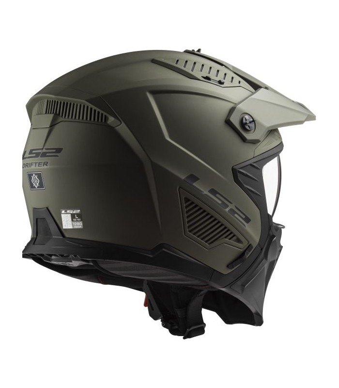 casque jet LS2 OF606 drifter solid sable mat - degriffbike.ch