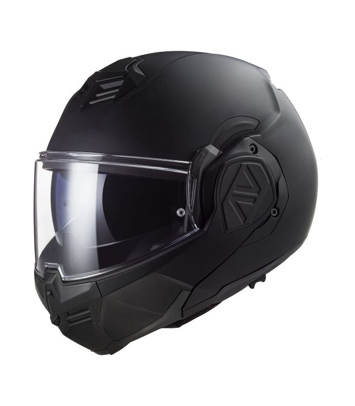 Modularer Helm LS2 FF906 Advant Solid Matt Black Tech - degriffbike.ch