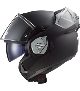 Modularer Helm LS2 FF906 advant solid matt black - degriffbike.ch