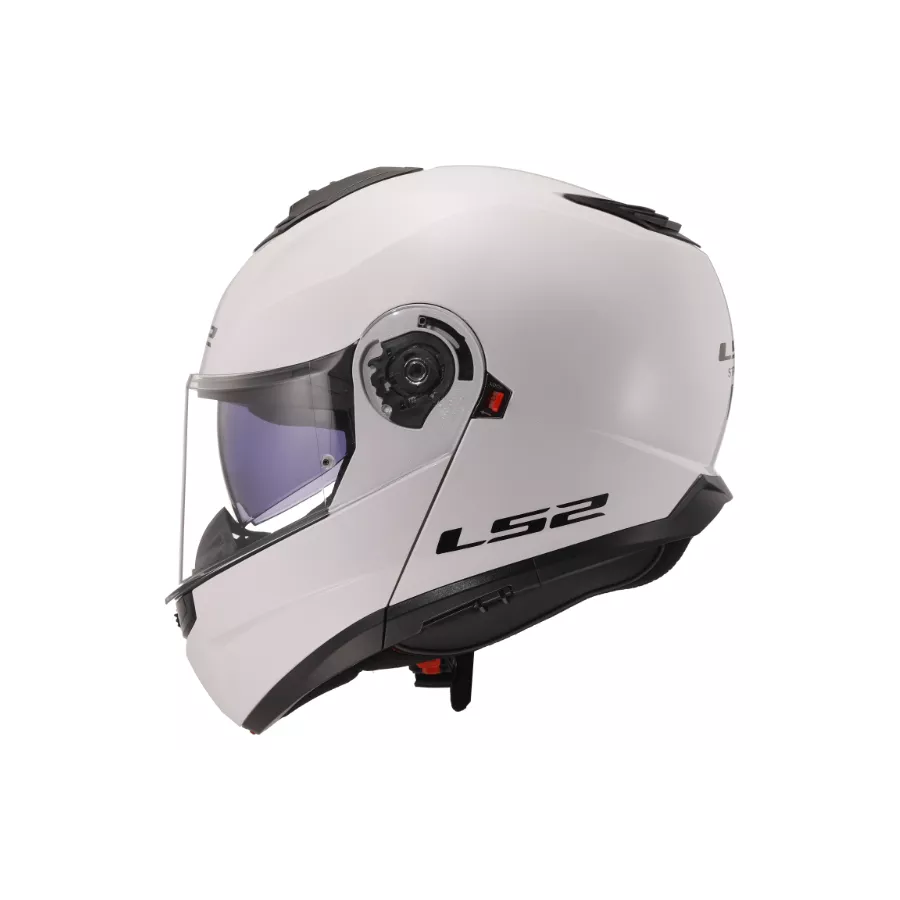 Casque modulable LS2 FF908 Strobe 2 (ECE22-06) - Blanc