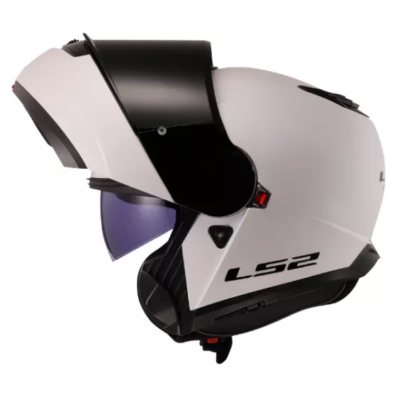 Casque modulable LS2 FF908 Strobe 2 (ECE22-06) - Blanc