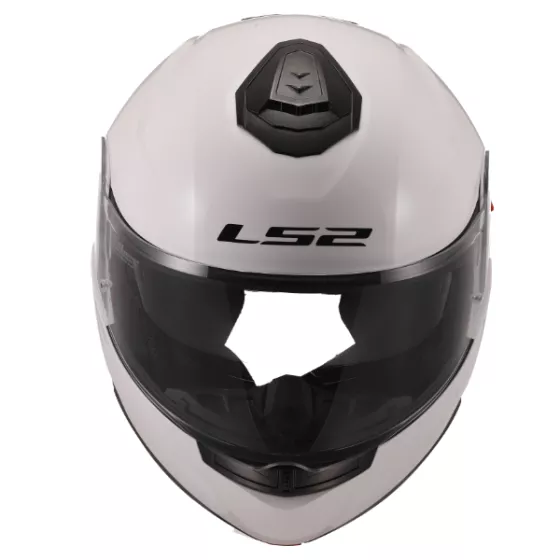 Casque modulable LS2 FF908 Strobe 2 (ECE22-06) - Blanc