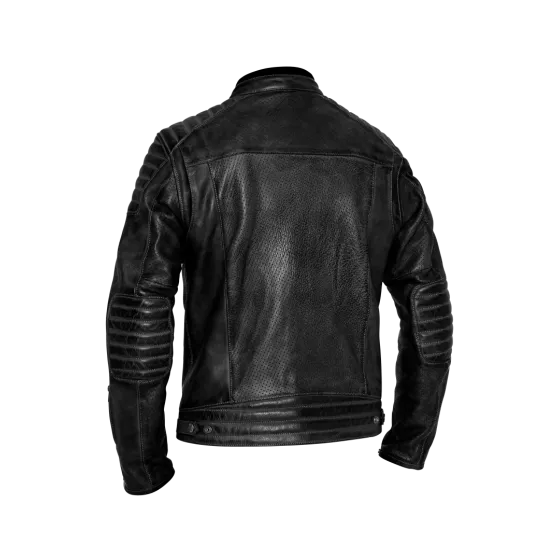 Veste cuir John Doe storm ventilée noir - degriffbike.ch