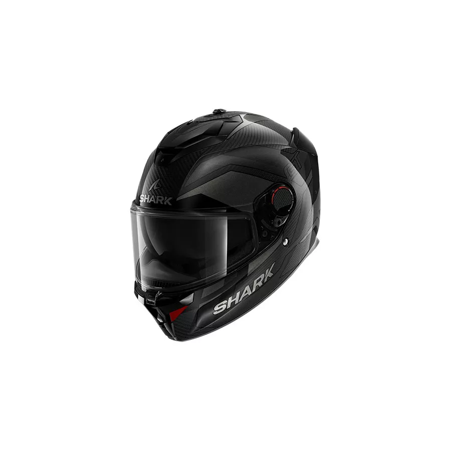 casque intégral shark spartan gt pro carbon noir brillant - degriffbike.ch