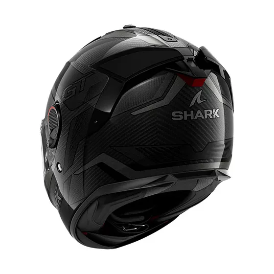 casque intégral shark spartan gt pro carbon noir brillant - degriffbike.ch