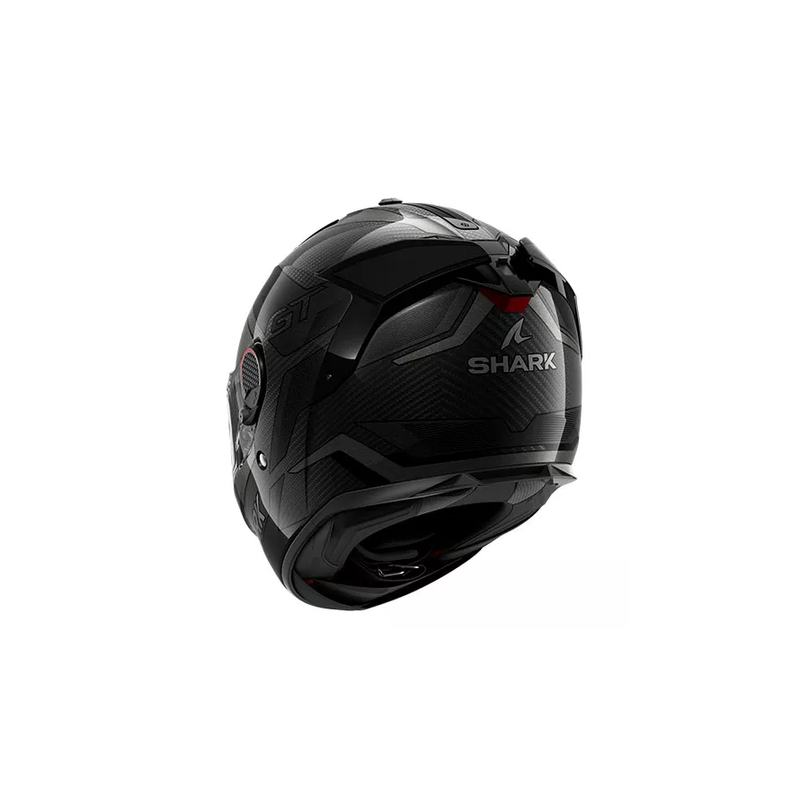 casque intégral shark spartan gt pro carbon noir brillant - degriffbike.ch