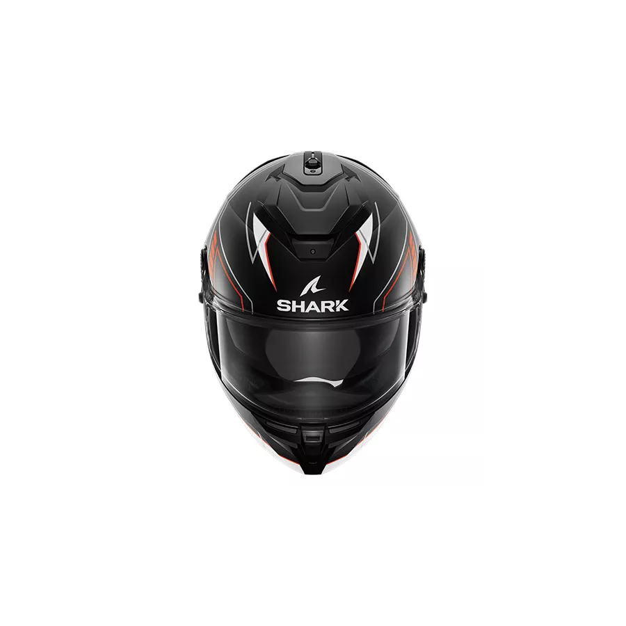 casque intégral shark spartan gt pro carbon noir blanc rouge - degriffbike.ch