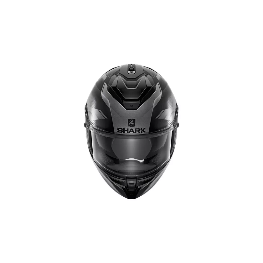 Shark Spartan GT Integralhelm (ECE22.05) – Schwarz-Anthrazit-Matt