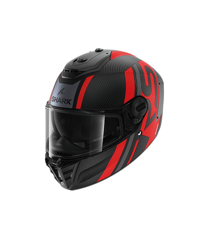 Shark Spartan RS Carbon Integralhelm (ECE 22-06) – Schwarz-Rot