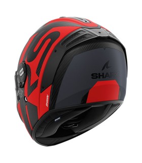 Shark Spartan RS Carbon Integralhelm (ECE 22-06) – Schwarz-Rot