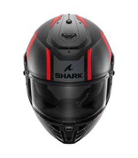 Shark Spartan RS Carbon Integralhelm (ECE 22-06) – Schwarz-Rot