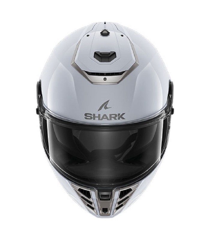 casque intégral shark spartan RS fibre blanc argent - degriffbike.ch