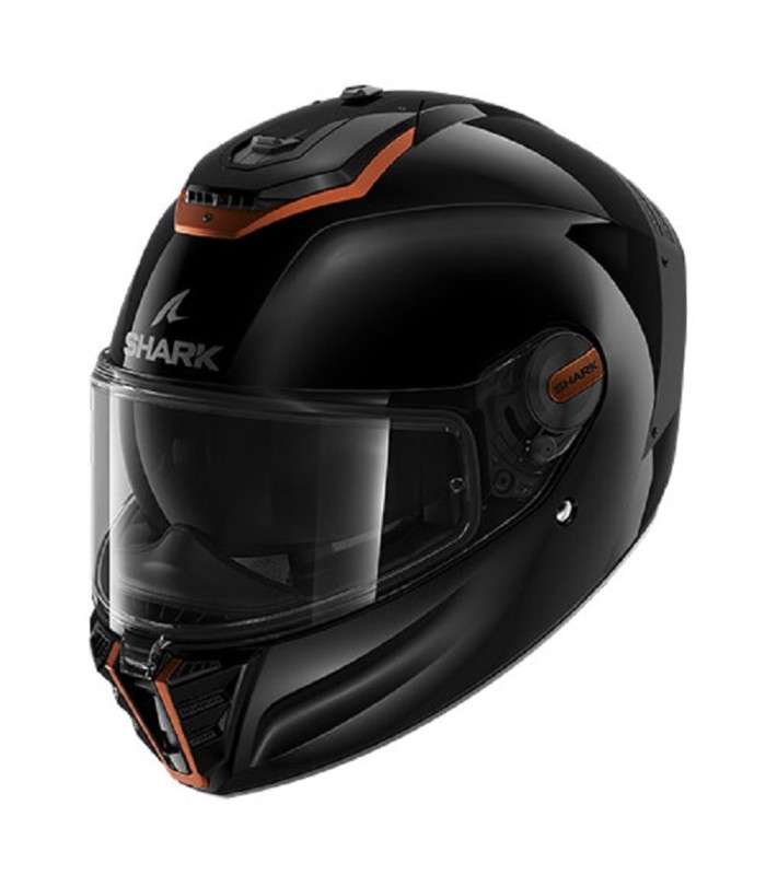 casque intégral shark spartan RS fibre noir bronze - degriffbike.ch