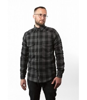 Veste JOHN DOE MOTOSHIRT - Gris-Noir