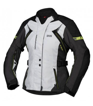 Veste Femme IXS TOUR LIZ-ST - Gris-Noir-Jaune