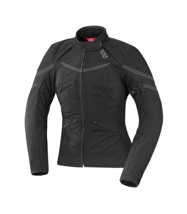 Veste femme IXS EILEEN - Noir-Argent