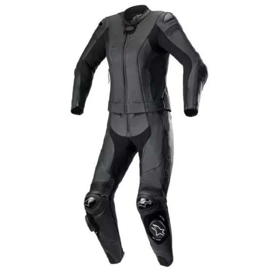 Alpinestars Stella Missile V2 Damen-Lederkombi 2-teilig - Schwarz