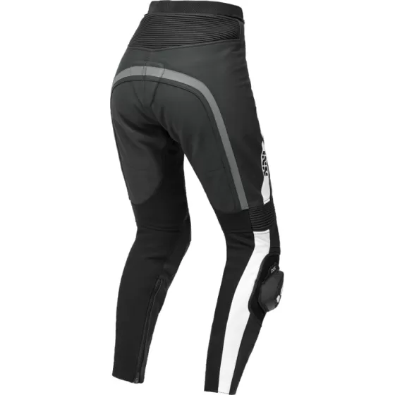 Combinaison cuir femme IXS Sport LD RS-800 1.0 2pièces - Noir-Gris-Blanc - magasin moto degriffbike.ch