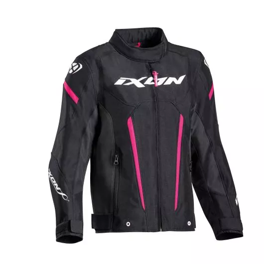 IXON STRIKER AIR Lady Kinderjacke - Schwarz-Fushia