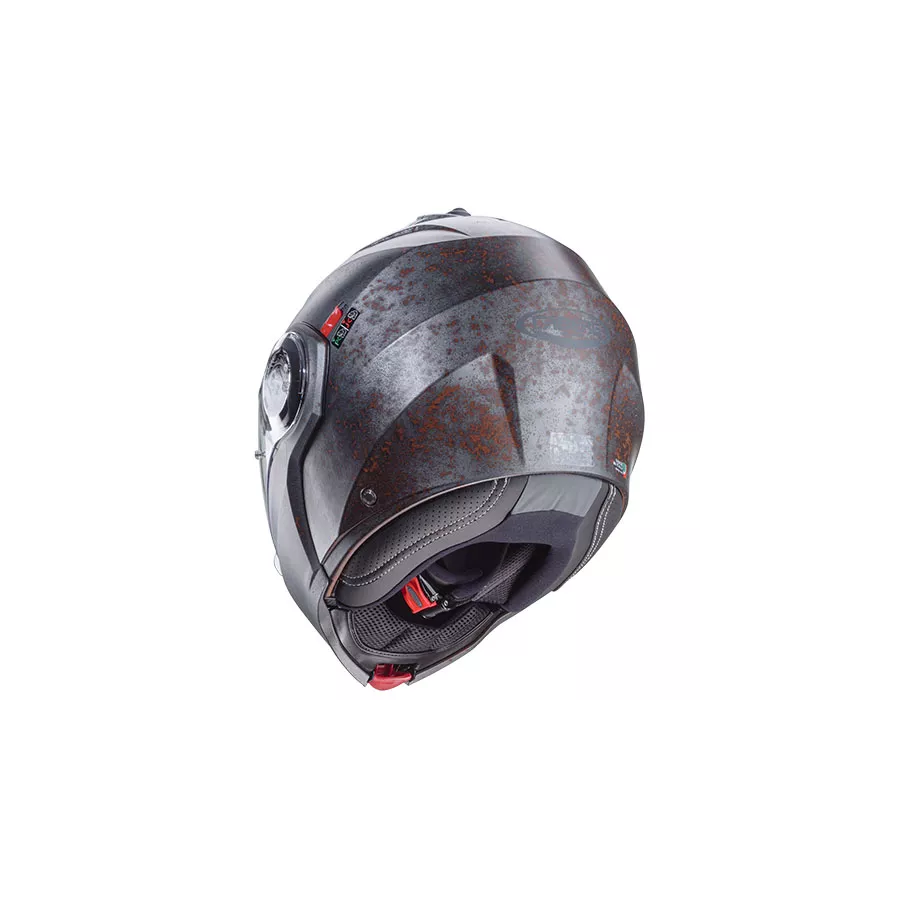 Casque modulable Caberg Duke Evo - Rusty mat - magasin moto degriffbike.ch