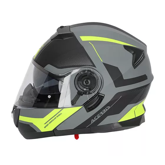 Acerbis Serel modularhelm (ECE22-06) - schwarz - fluo gelb