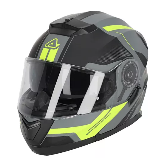 Acerbis Serel modularhelm (ECE22-06) - schwarz - fluo gelb