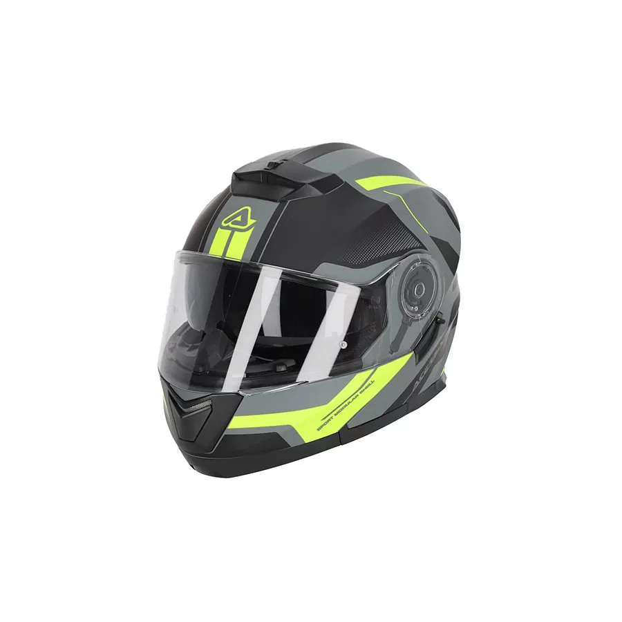 Acerbis Serel modularhelm (ECE22-06) - schwarz - fluo gelb