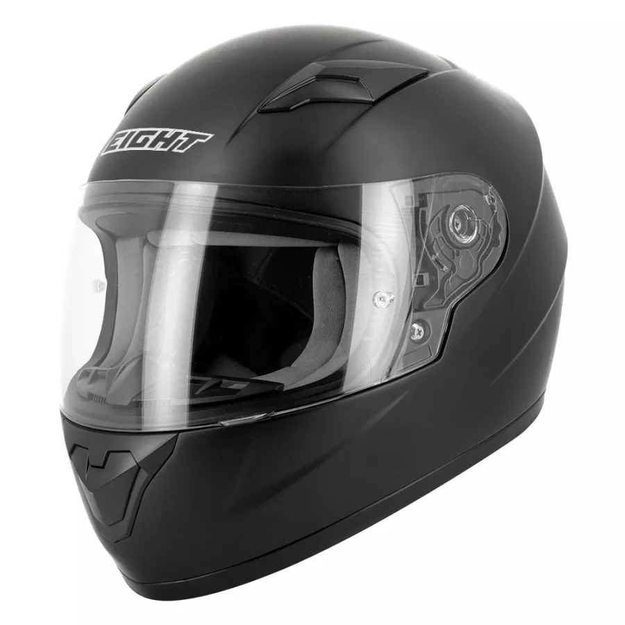 Casque intégral enfant EIGHT S446 SEEKER (ECE22.06) - Noir mat