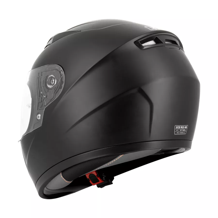 Casque intégral enfant EIGHT S446 SEEKER (ECE22.06) - Noir mat