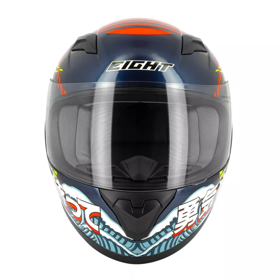 Casque intégral enfant EIGHT S446 SEEKER (ECE22.06) - Kanji