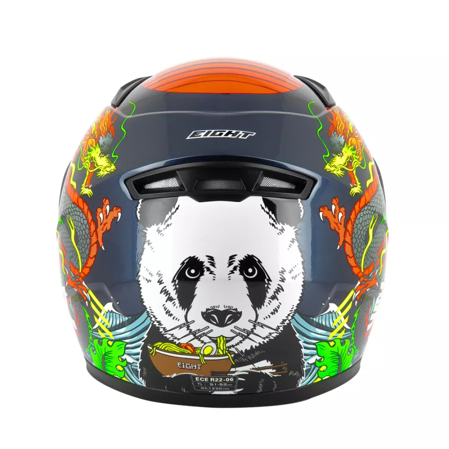 Casque intégral enfant EIGHT S446 SEEKER (ECE22.06) - Kanji