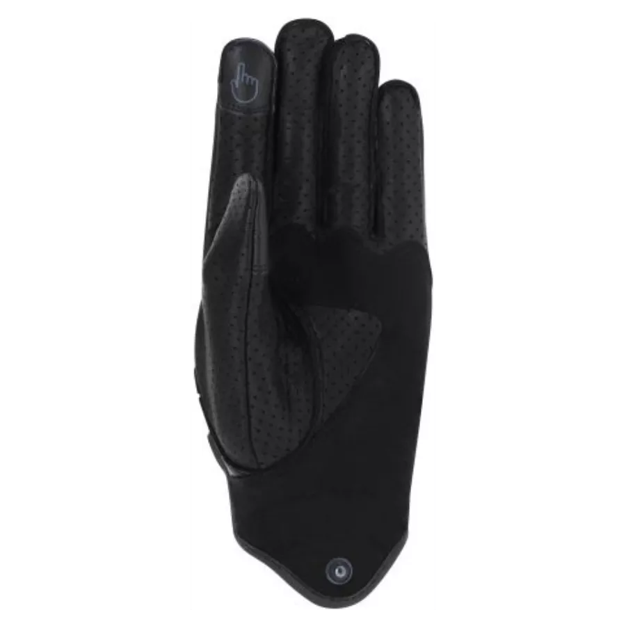 Gants Richa Custom 2 Perforé - noir - degriffbike.ch