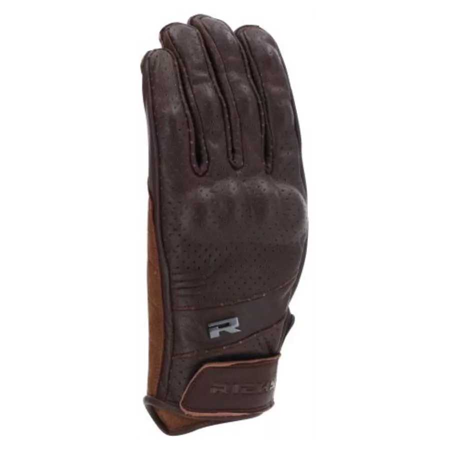 Gants Richa Custom 2 Perforé - brun - degriffbike.ch