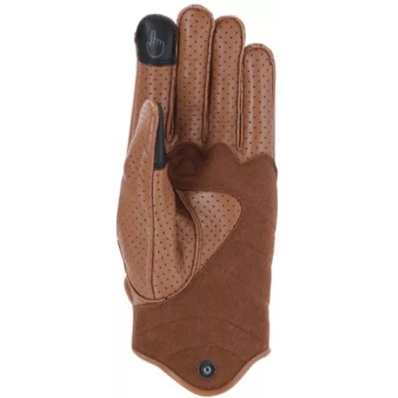 Gants Richa Custom 2 Perforé - cognac - degriffbike.ch