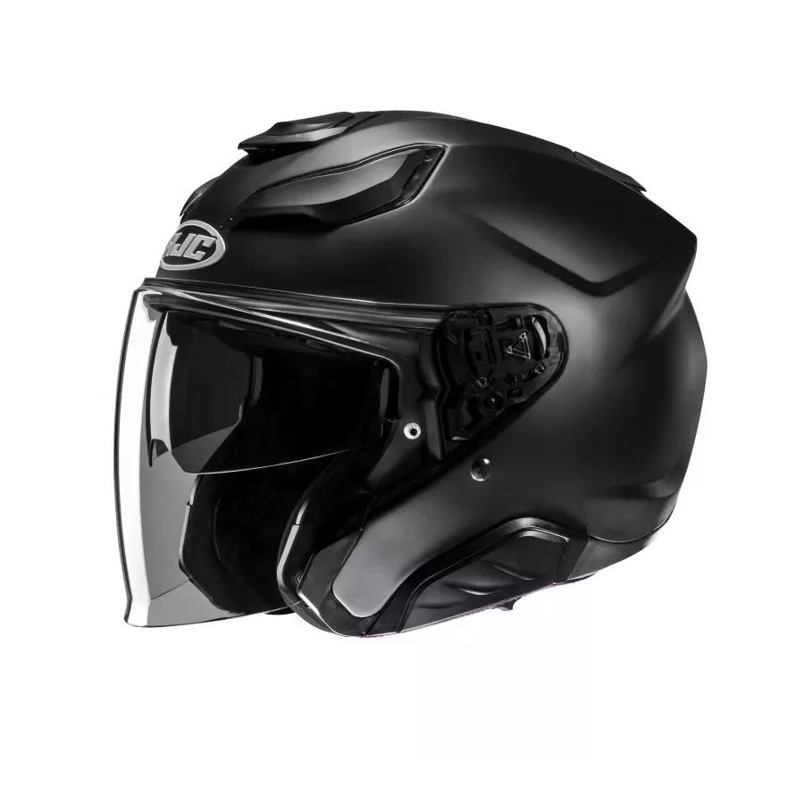 Casque jet HJC F 31 noir mat (ECE 22-06) - magasin moto degriffbike.ch