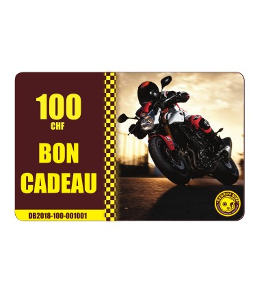 Bon Cadeau Moto Degriffbike CHF 100.-