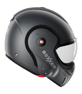 Modularer Dach-Boxxer-Helm Graphit matt - degriffbike.ch