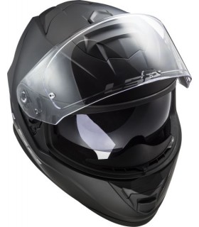 LS2 FF800 Storm Integralhelm einfarbig mattschwarz - degriffbike.ch