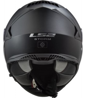 LS2 FF800 Storm Integralhelm einfarbig mattschwarz - degriffbike.ch