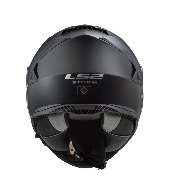 LS2 FF800 Storm Integralhelm einfarbig mattschwarz - degriffbike.ch