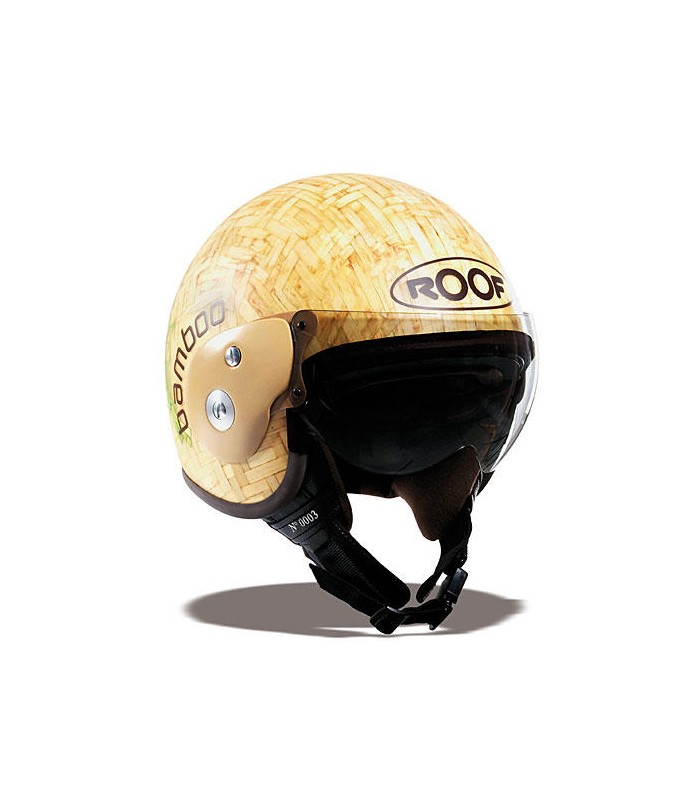 casque jet roof bamboo - degriffbike.ch