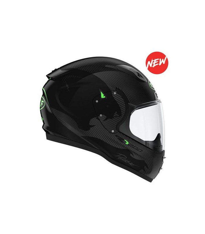 casque intégral Roof RO200 Carbone Panther - degriffbike.ch