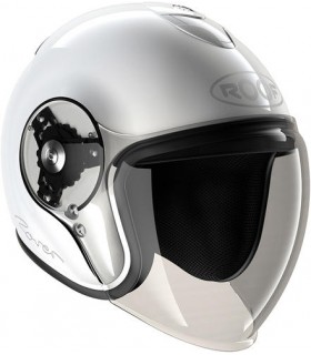casque jet roof rover r038 blanc - degriffbike.ch