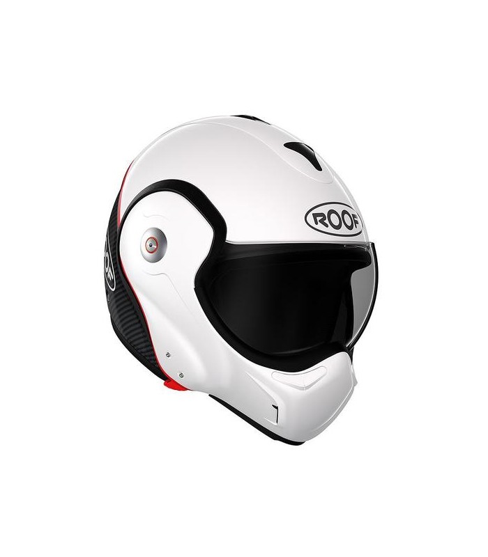 casque modulable roof boxxer carbone blanc nacré - degriffbike.ch