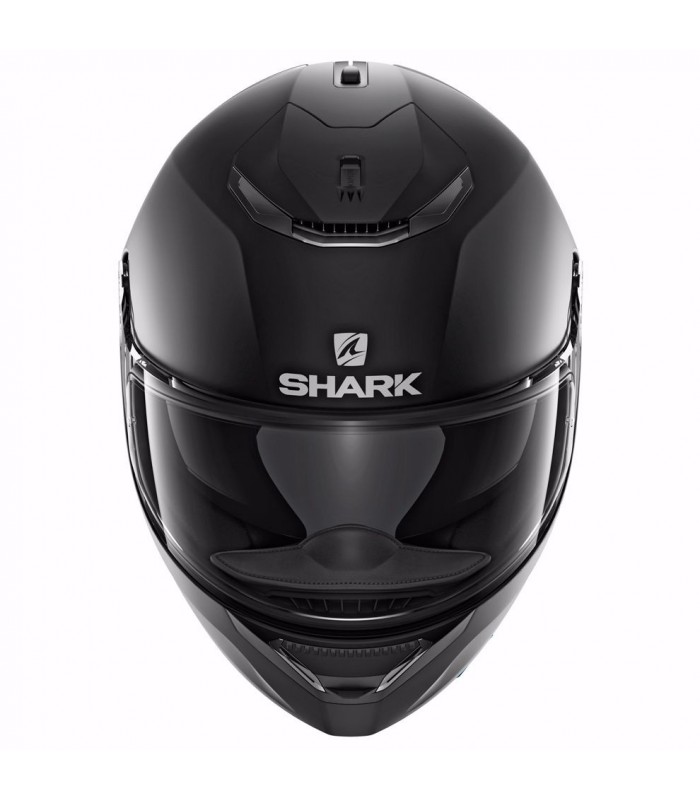 Shark Spartan Blank Helm glänzend schwarz - degriffbike.ch