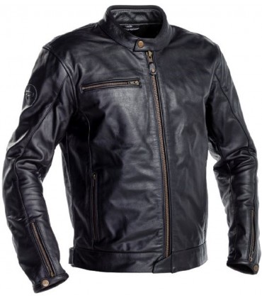 Veste Cuir RICHA NORMANDIE - Noir