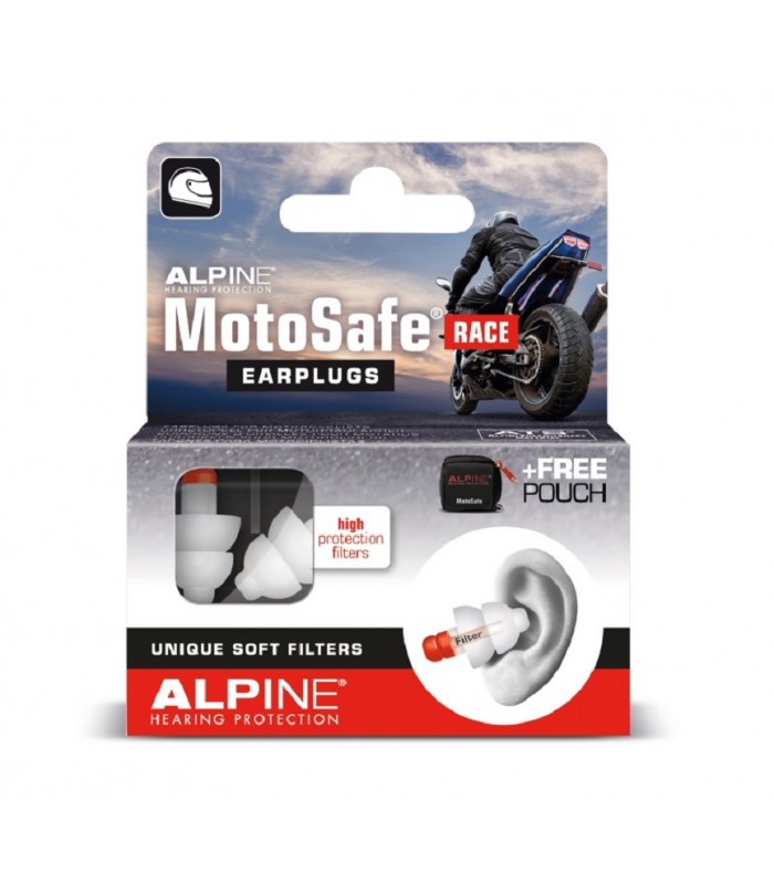 Ohrstöpsel Alpinestars Motosafe Earplugs Race auf Degriffbike