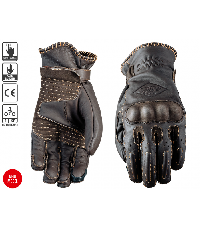 Gant moto cuir Five Oklahoma chez Moto Degriffbike