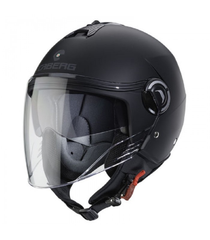 Casque jet caberg riviera V4 noir - degriffbike.ch